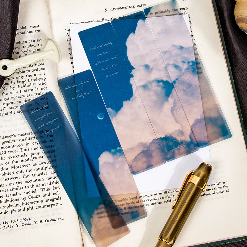 Dried Flower Bookmark - Marcapáginas de PET mate con diseño