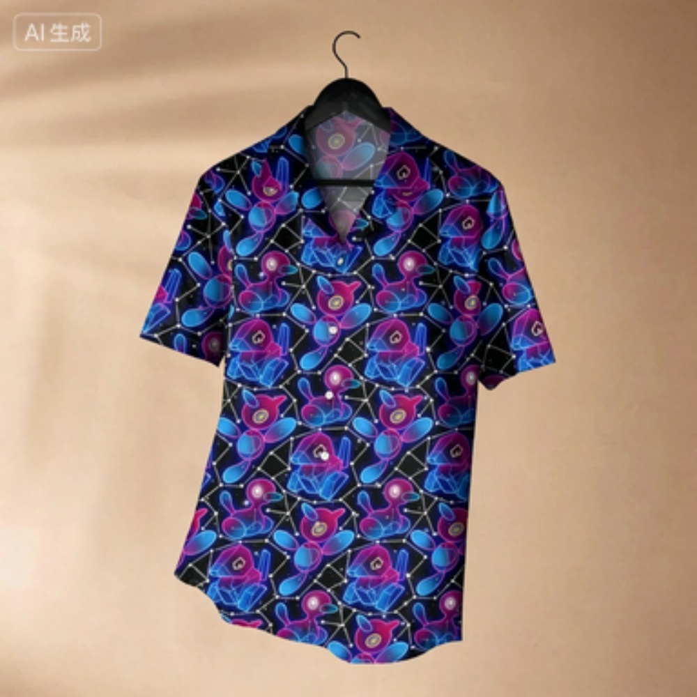 Camiseta de Manga Corta con Es - Custom Star Map reseña y precio